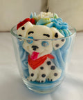 Bougie décorative - Adoucissant -150g -Chien dalmatien