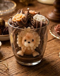 Bougie décorative  - Lion - Bubblegum - 150g