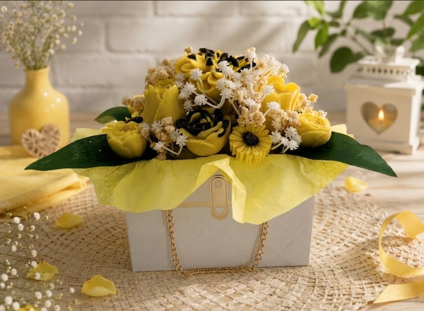 Bouquet de fondants parfumés - Citron Meringué