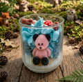 Bougie décorative - Petit Ourson - Linge Propre - 150 gr