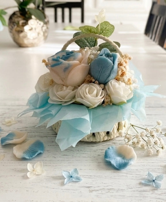 Petit bouquet de fondants parfumés - Fleur de coton - 110g