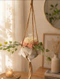 Suspension en verre - Fondant fleur parfumé Fleur de coton