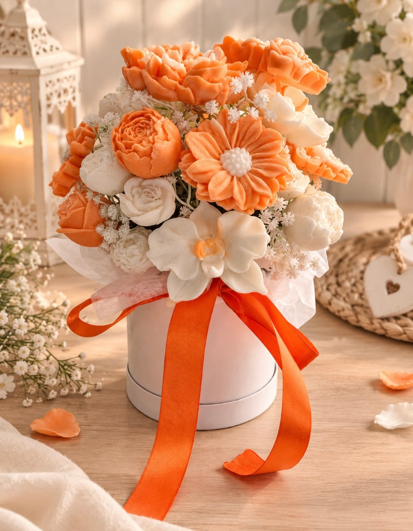 Bouquet de fondants parfumés Orangette – Cire de soja – 450 g